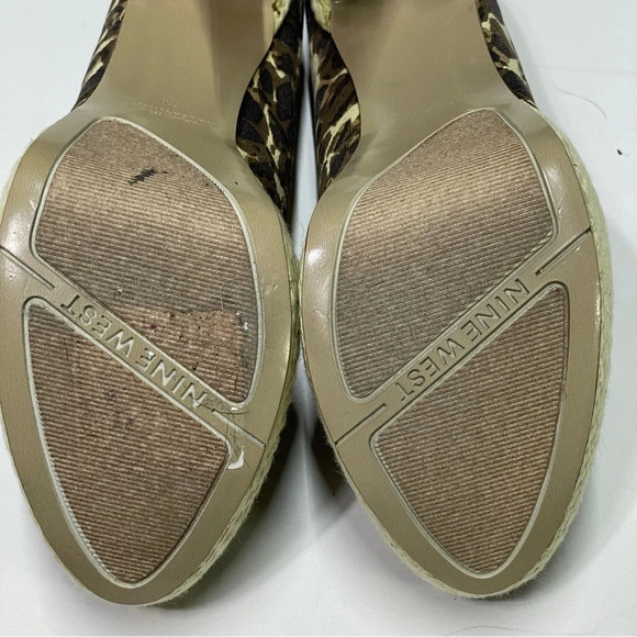 Nine West cheetah print heels - Picture 8 of 12